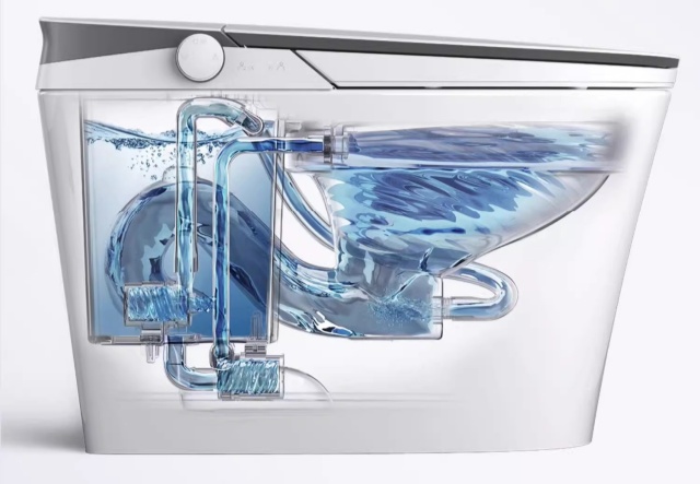 The function of smart toilet pump